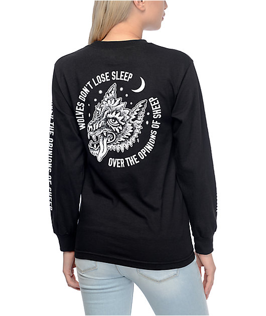 Lurking Class By Sketchy Tank Opinions Black Long Sleeve T-Shirt