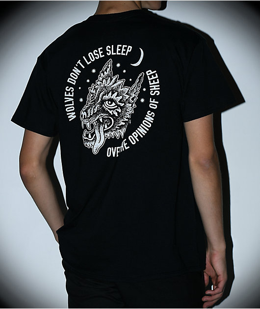 Lurking Class By Sketchy Tank Opinions Reflective Black T-Shirt
