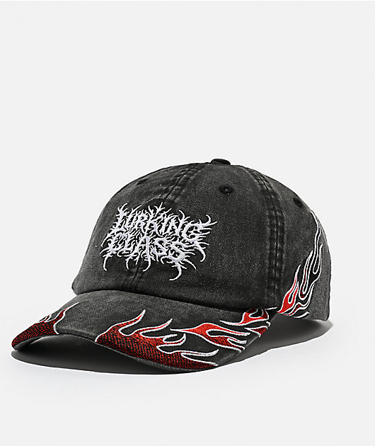 Lurking Class By Sketchy Tank To Hell Black Wash Strapback Hat