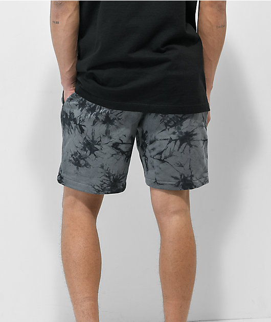Lurking Class By Sketchy Tank Tomb shorts deportivos tie dye negros y grises