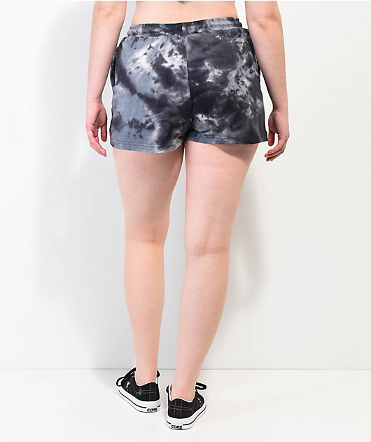 Lurking Class By Sketchy Tank Tombs Black Tie Dye Sweat Shorts