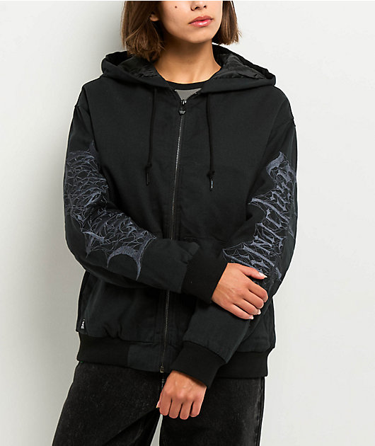 Lurking Class By Sketchy Tank Tombs Black Work Jacket | Zumiez