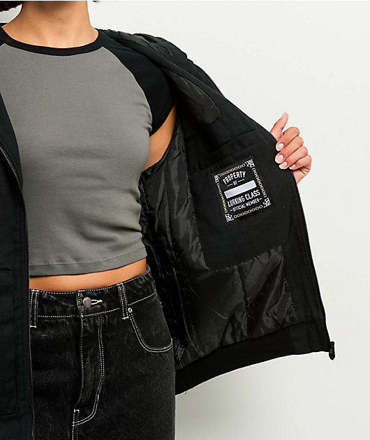 Lurking Class By Sketchy Tank Tombs Black Work Jacket