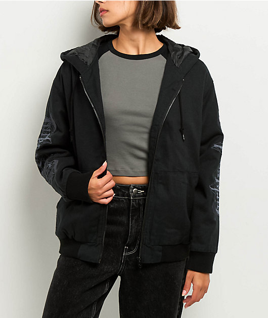Lurking Class By Sketchy Tank Tombs Black Work Jacket | Zumiez