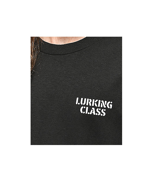 Lurking Class By Sketchy Tank Two Faced Black T-Shirt