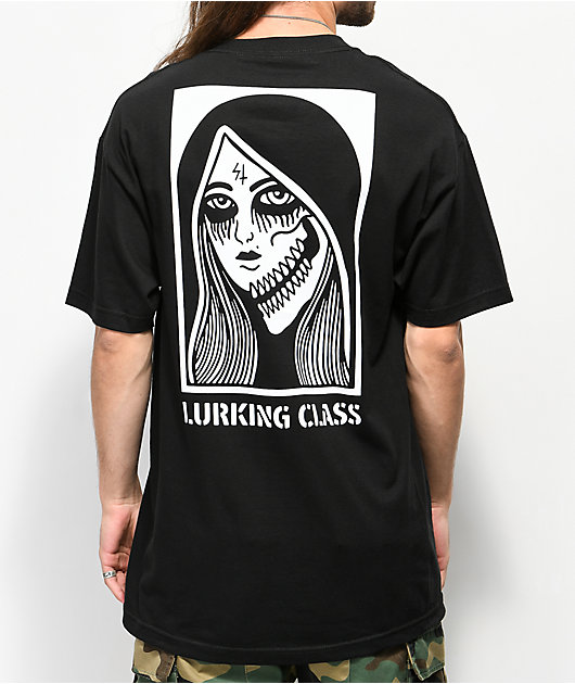 Lurking Class By Sketchy Tank Two Faced Black T-Shirt