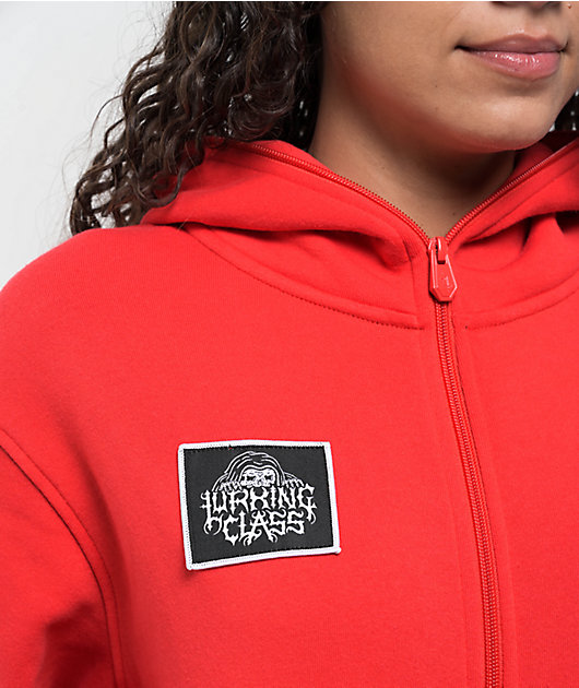 リッキー Lurking Class by Sketchy Tank Moons Black Zip Hoodie | Zumiez