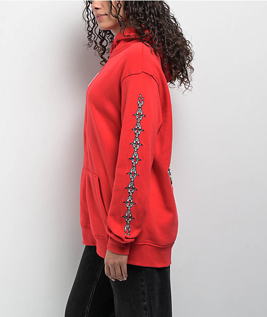 Lurking Class By Sketchy Tank Unchained Patched Red Zip