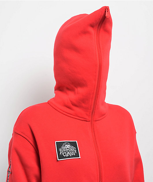 Lurking Class By Sketchy Tank Unchained Patched Red Zip