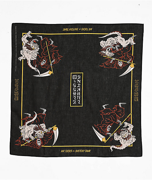 Lurking Class By Sketchy Tank x Mr. Tucks Battle Bandana | Zumiez