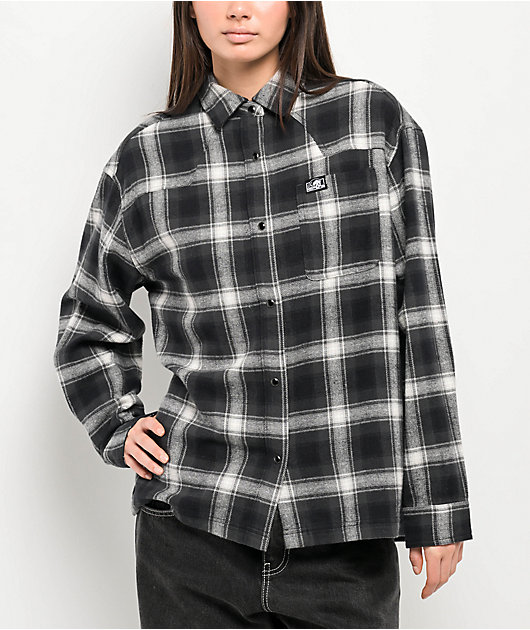 Lurking Class Don't Pray For Me Black Flannel Shirt