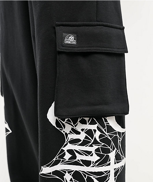 Lurking Class Tombs Black Cargo Sweatpants
