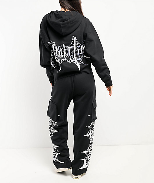 Lurking Class Tombs Black Cargo Sweatpants | Zumiez