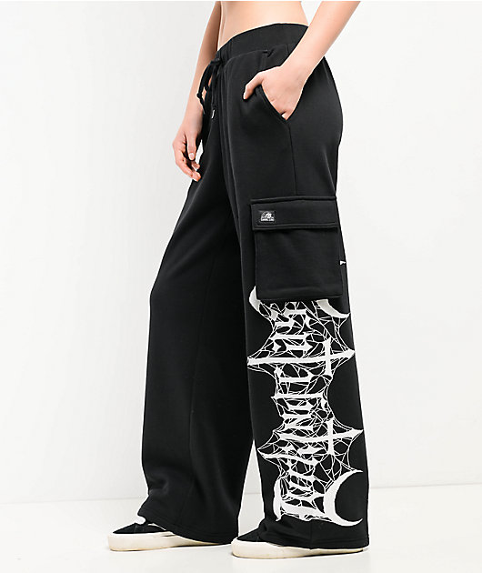 Lurking Class Tombs Black Cargo Sweatpants | Zumiez