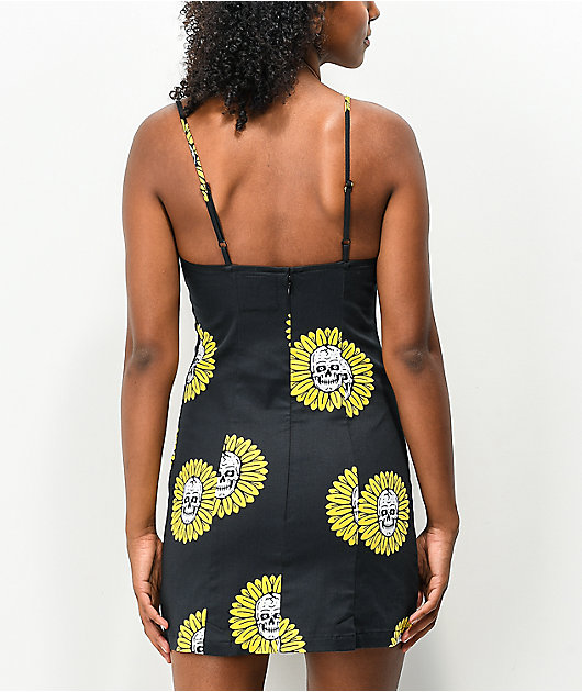 Lurking Class by Sketchy Sunshine Black Tank Dress
