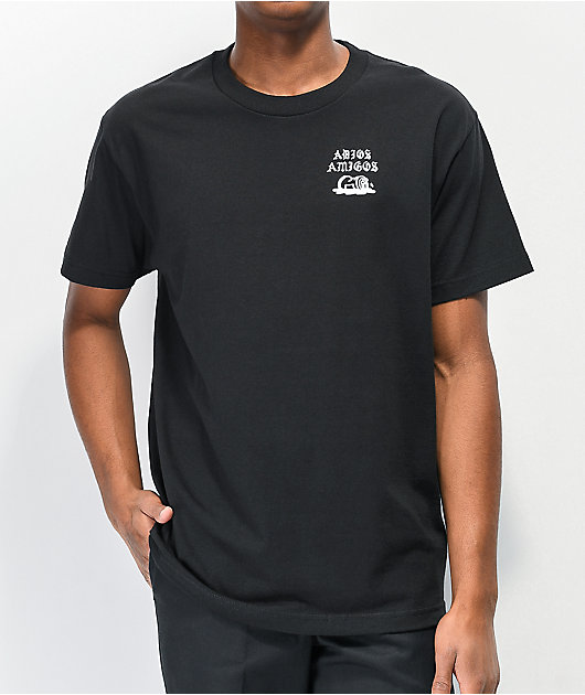 Lurking Class by Sketchy Tank Adios Icon Black T-Shirt