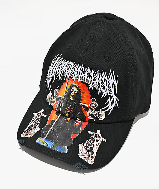 Lurking Class by Sketchy Tank Altar Black Strapback Hat
