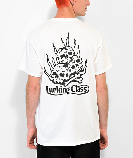 Santa Cruz LURKING CLASS Tシャツ ホワイト Santa Cruz LURKING CLASS Tシャツ ホワイト