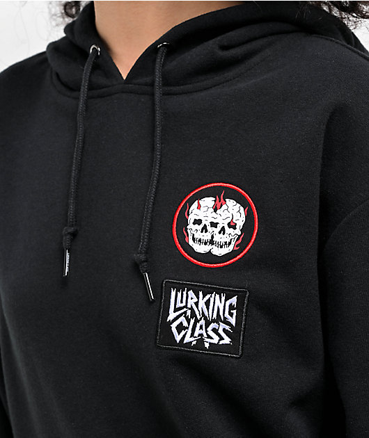 Lurking class by sketchy tank fungus color black hoodie hotsell