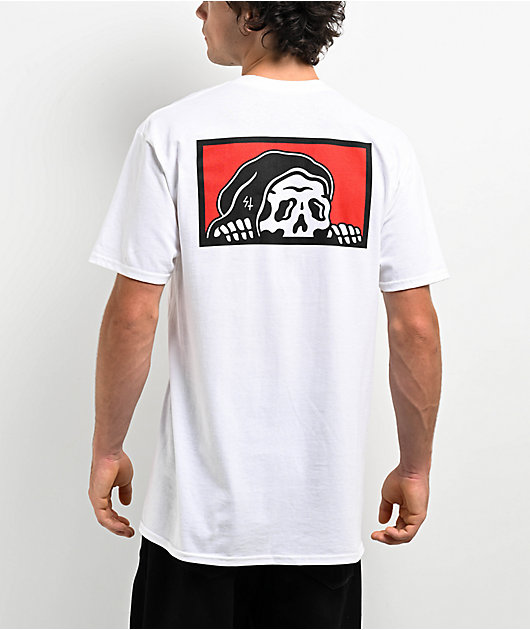 Lurking Class by Sketchy Tank Box Lurker White T-Shirt | Zumiez