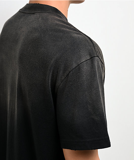 Lurking Class by Sketchy Tank Breaking The Law Black Wash T-Shirt