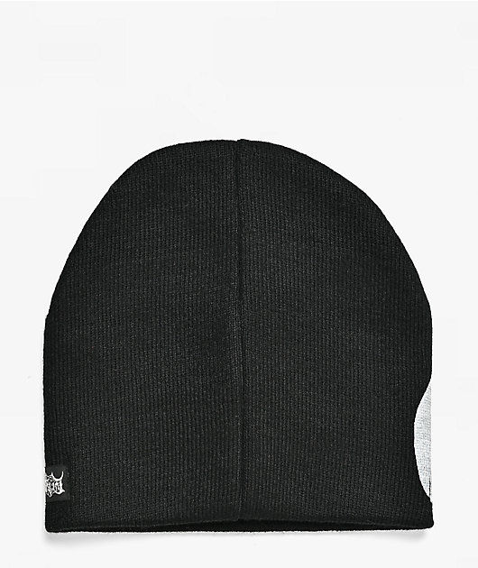 Lurking Class by Sketchy Tank Cherub Black Skully Beanie