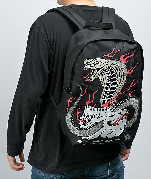 Lurking Class by Sketchy Tank Cobra Black Backpack