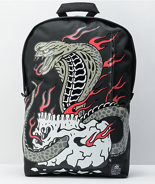 Lurking Class by Sketchy Tank Cobra Black Backpack