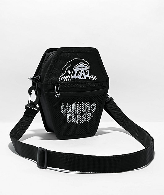 Lurking Class by Sketchy Tank Coffin Black Shoulder Bag