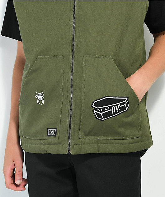 Lurking Class by Sketchy Tank DIY Olive Vest
