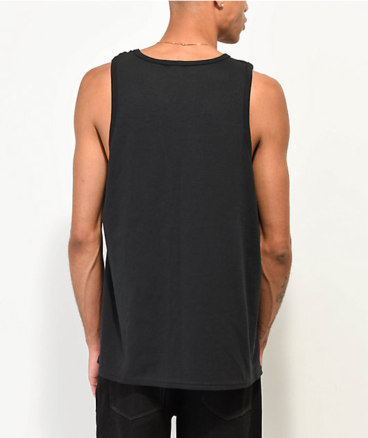 Lurking Class by Sketchy Tank Darkness Black Tank Top