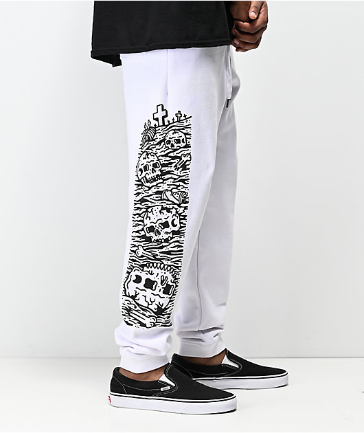 Lurking Class by Sketchy Tank Dead White Sweatpants