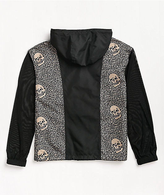 Lurking Class by Sketchy Tank Death chaqueta cortavientos de malla de leopardo