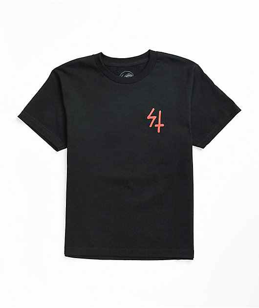 Lurking Class by Sketchy Tank Demons Black T-Shirt
