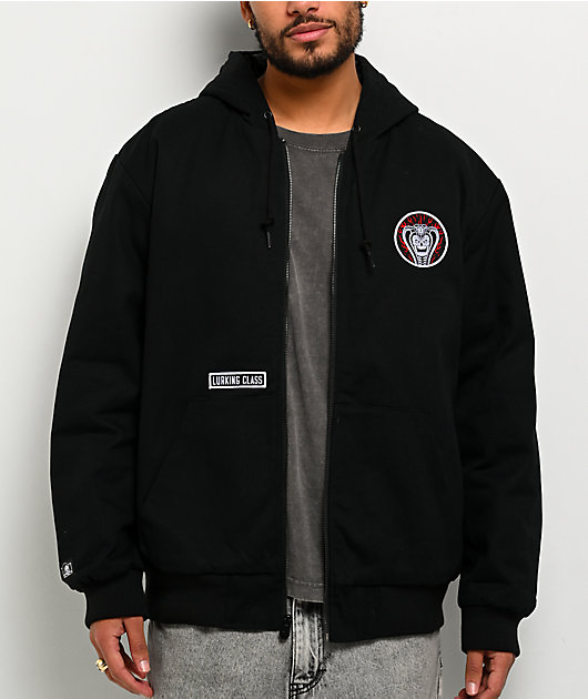 ボードウェア　SketchyTank RIDEコラボウェア Lurking Class By Sketchy Tank Stay Sharp Black Snowboard Jacket