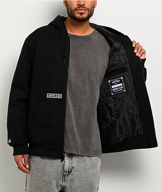 ボードウェア　SketchyTank RIDEコラボウェア Lurking Class By Sketchy Tank Stay Sharp Black Snowboard Jacket