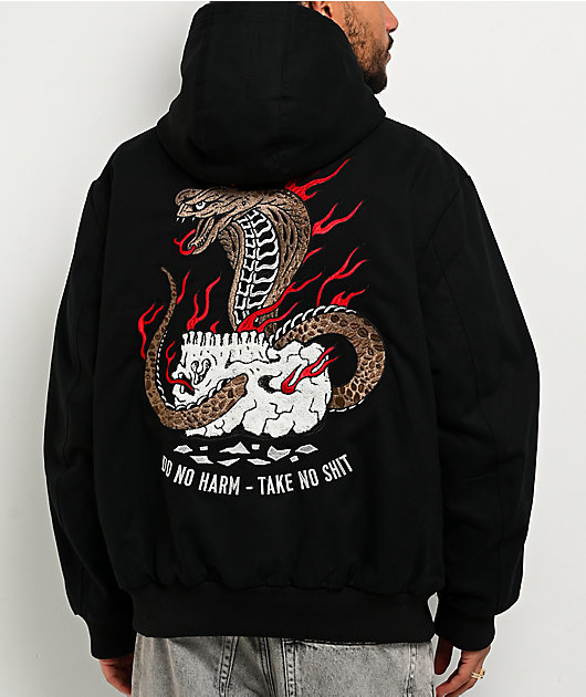 Lurking Class by Sketchy Tank Do No Harm Black Hooded Canvas Work