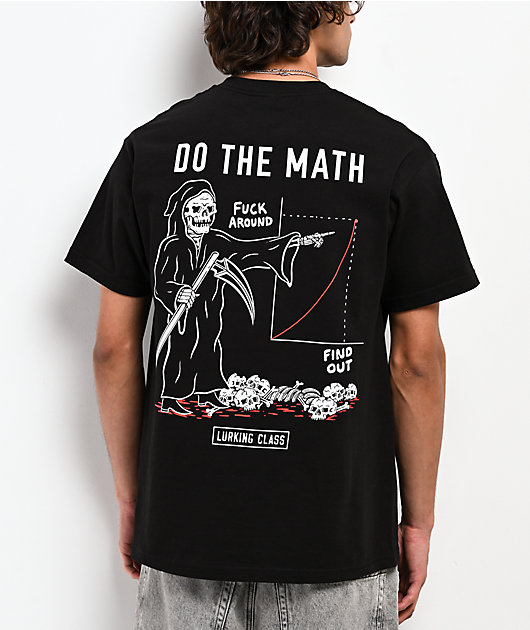Lurking Class by Sketchy Tank Do The Math Black T-Shirt | Zumiez