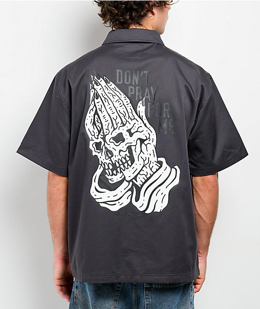 Lurking Class by Sketchy Tank Don't Pray For Me Black Quarter Zip