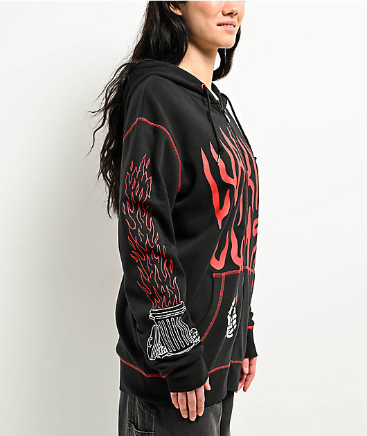 Lurking class by sketchy tank shark red hoodie on sale