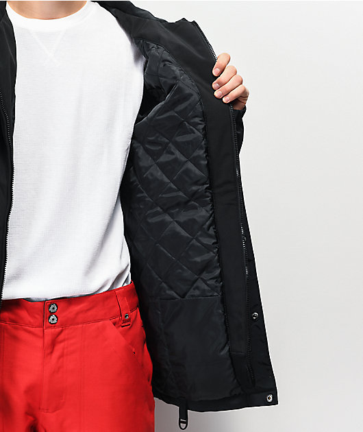 Lurking Class By Sketchy Tank Flames Black Jacket Zumiez