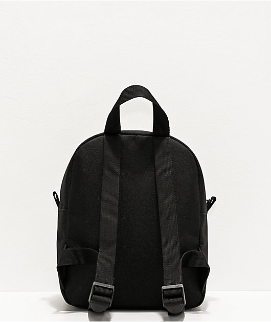 miniature black backpack