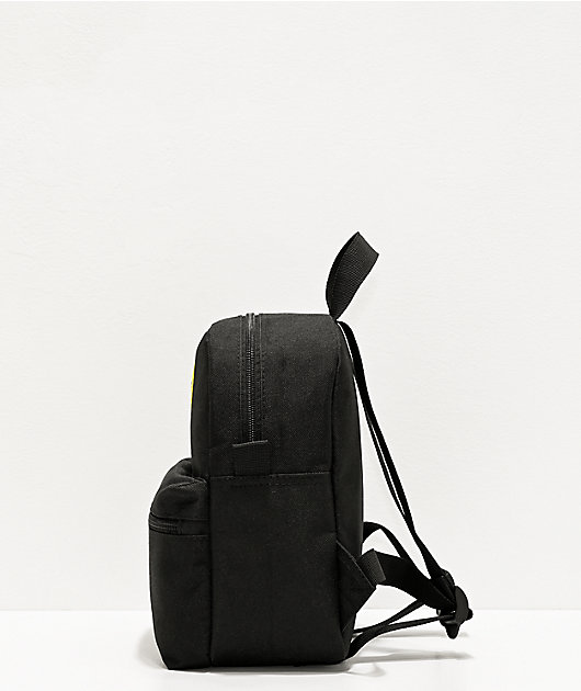 Lurking Class by Sketchy Tank Flower Skull Black Mini Backpack
