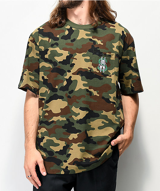 Lurking Class by Sketchy Tank Freedom camiseta de camuflaje