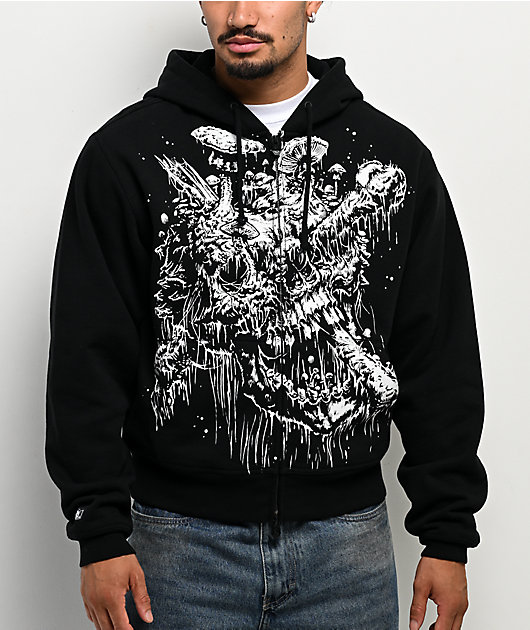 Lurking Class by Sketchy Tank Funguy Black Zip Hoodie | Zumiez