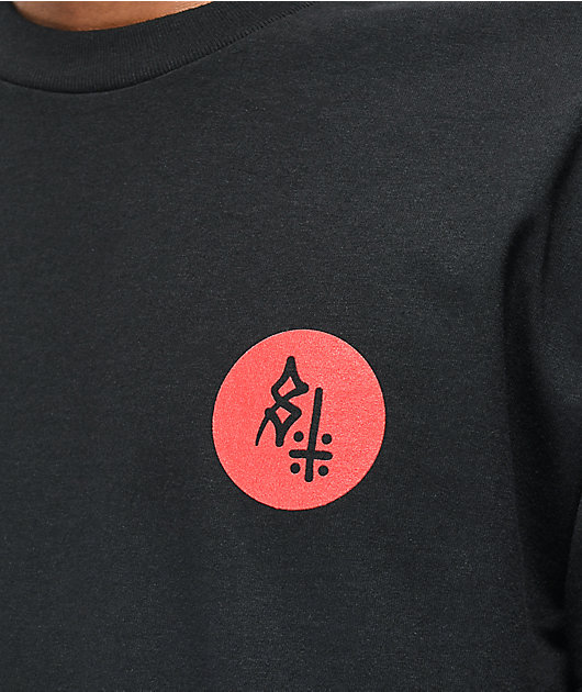 Lurking Class by Sketchy Tank Geisha Icon Black T-Shirt