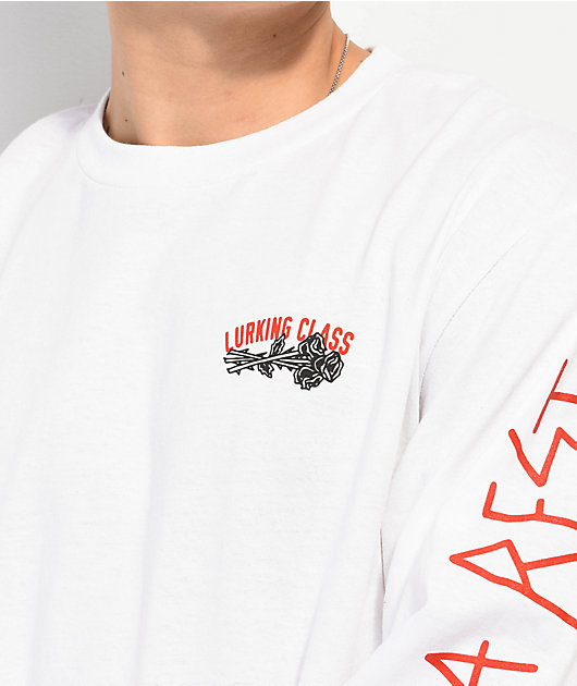 Lurking Class by Sketchy Tank Give It A Rest White Long Sleeve T-Shirt