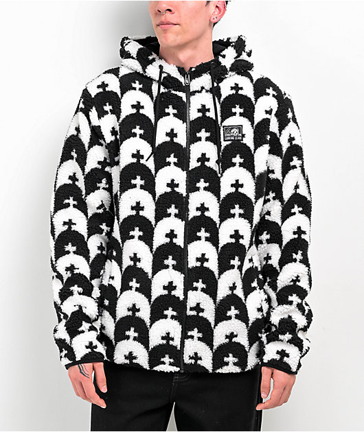 タッキー Lurking Class by Sketchy Tank Slither Grey Zip Hoodie | Zumiez