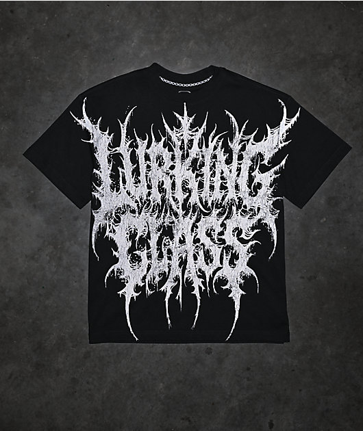 Lurking Class by Sketchy Tank Grave Robber Reflective Black T-Shirt