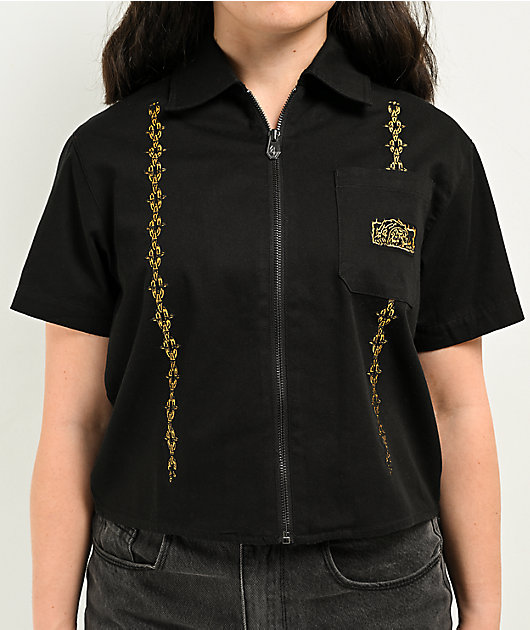 Lurking Class by Sketchy Tank Hotbox Chains Black Work Shirt